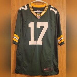 Men's Green Bay Packers Jersey #17 Davante Adams
